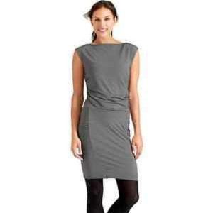 Athleta Sleeveless Micro Stripe Westwood Dress M